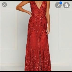 Alamour The Label Red Dress